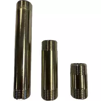 Резьбовой латунный удлинитель DOUBLE-LIN LL6150 (1/2" 250)