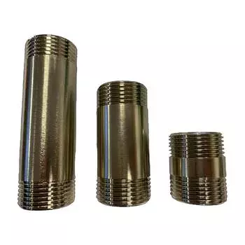 Резьбовой латунный удлинитель DOUBLE-LIN LL6150 (1" 200)