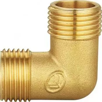 Резьбовой латунный угол DOUBLE-LIN LL6136B (1/2")