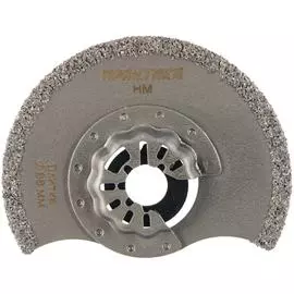 Режущая насадка для МФИ, по плитке ПРАКТИКА полукруг, HM, 88 мм 240-294