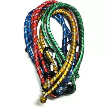 Резинки для крепления багажа паук 4 d8мм*80см autovirazh av-017401