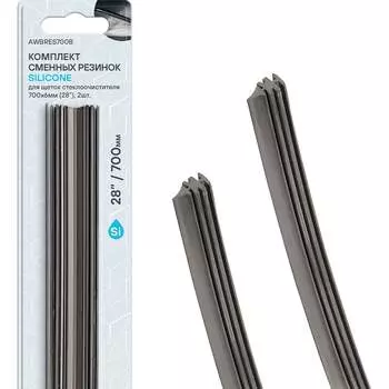 Резинки стеклоочистителя Airline SILICONE AWBRES700B