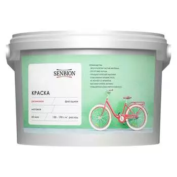 Резиновая краска SENBION ВД-АК 1113 SB2991/1,3-Сер