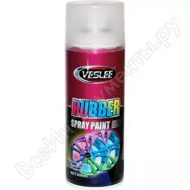 Резиновая краска veslee прозрачная матовая c191