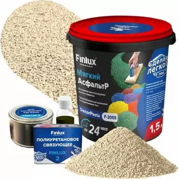 Резиновое полиуретановое покрытие Finlux F-2055 4603783209682