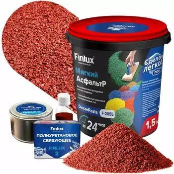 Резиновое полиуретановое покрытие Finlux F-2055 4603783207985