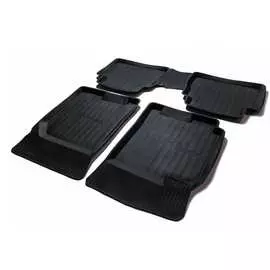 Резиновые коврики в салон для Daewoo Gentra 2013- г.в. SRTK