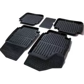 Резиновые коврики в салон для Lada Niva 2131 1993-2017 SRTK