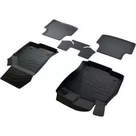 Резиновые коврики в салон для Volkswagen Jetta VII 2018- г.в. SRTK