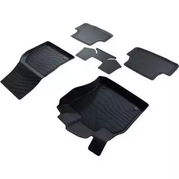 Резиновые коврики в салон для Volkswagen Taos (2020-) SRTK