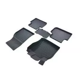 Резиновые коврики в салон для Volkswagen Tiguan II 2016- г.в. SRTK