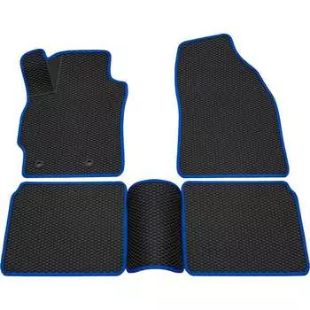 Резиновые салонные коврики для Toyota Corolla 13-19 REZKON
