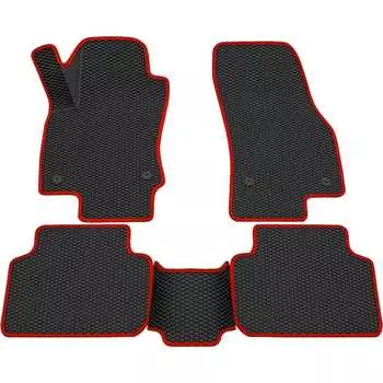 Резиновые салонные коврики для Volkswagen Tiguan 17-Н.В. REZKON