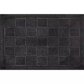 Резиновый придверный коврик ComeForte PIN MAT Шашки PM-013