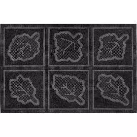 Резиновый придверный коврик ComeForte PIN MAT Листья PM-018