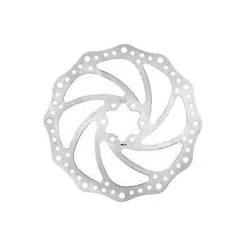 Ротор Juchuang 180 мм, крепление IS6, серебристый HQ-0013856