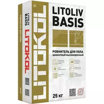 Ровнитель для пола LITOKOL LitoLiv BASIS 323450002