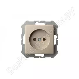 Розетка LIREGUS Эпсилон IKL 16-304-01 E/Ch 28-309