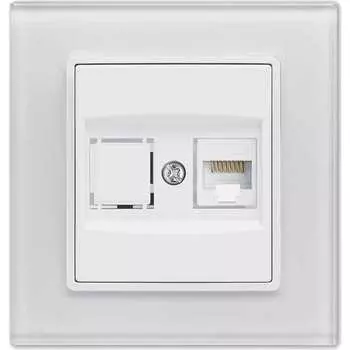Розетка для сетевого кабеля Vesta Electric Exclusive White FRZ00041017BEL