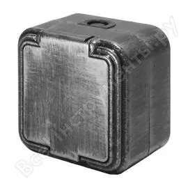 Одноместная розетка duwi