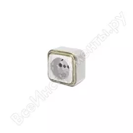 Одноместная розетка duwi