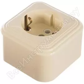 Одноместная розетка duwi