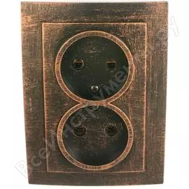 Двухместная розетка duwi