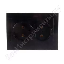 Двухместная розетка duwi