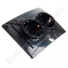 Двухместная розетка duwi