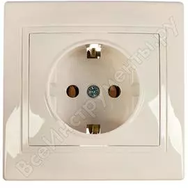 Розетка IEK КВАРТА ERK14-K01-16-DM