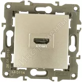 HDMI розетка ЭРА 14-3114-03 Elegance Б0034334