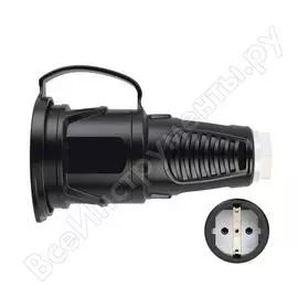 Кабельная розетка PCE 2511-sw