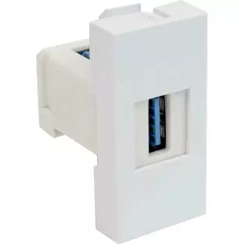 Розетка KOPOS USB QUADRO QD 45x22,5 (HB) QD 45x22.5-USB_HB QD 45X22.5-USB_HB