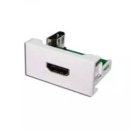 Розетка LANMASTER Mosaic LAN-WA-LP-HD90F-WH