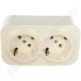 Двойная розетка Legrand