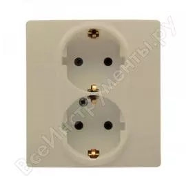 Двойная розетка Legrand Etika 672333 1066919