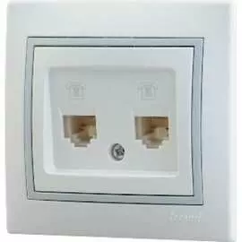 Розетка Lezard Мира 701-0215-138