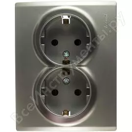 Двойная розетка Lezard