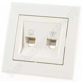 Розетка Lezard RAIN 703-0303-143