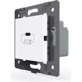 Розетка LIVOLO VL-FCUC-2WP