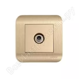 Оконечная тв-розетка Luxar Deco 4606400620365