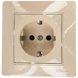 Розетка Luxar Novo 4606400420262