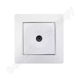 Оконечная тв-розетка Luxar Novo 4606400420187