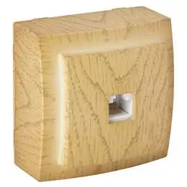 Розетка Nilson Themis wood 26281044