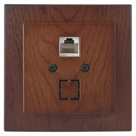 Розетка Nilson Touran wood 24271044