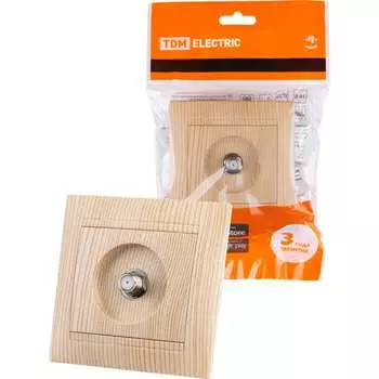 Розетка sat TDM ELECTRIC Лама SQ1815-0321