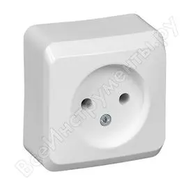 Одноместная розетка Systeme Electric Этюд PA16-001K