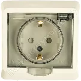 Одноместная розетка Systeme Electric Этюд PC16-044B