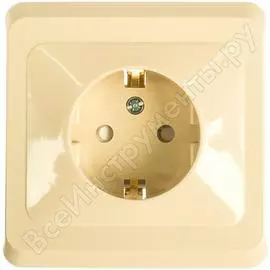 Одноместная розетка Systeme Electric Этюд PC16-004K