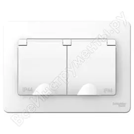 Двойная розетка Systeme Electric BLANCA BLNRS441121 1210266